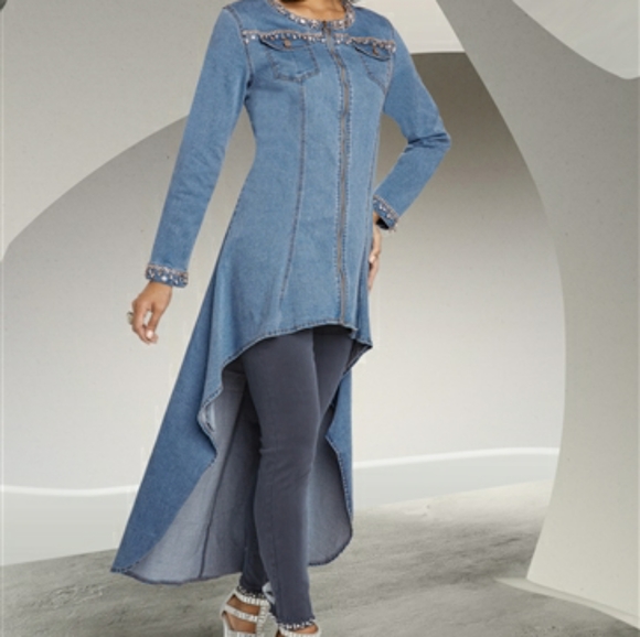 4th Sale! High/low tunic - Picture 2 of 7